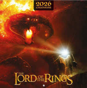 Grupo Erik Wall Calendar 2026 - The Lord Of The Rings Calendar - View #12